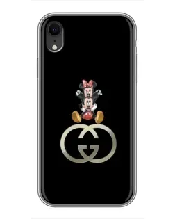 Чохол для iPhone Xr з картинкою «Мінні Маус на лого»