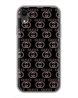 Чохол для iPhone Xr з картинкою «Класична монограма Gucci»