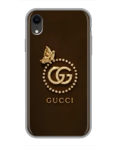 Чохол для iPhone Xr з картинкою «Gucci — золотий метелик» Чохол для iPhone Xr з картинкою «Gucci — золотий метелик»