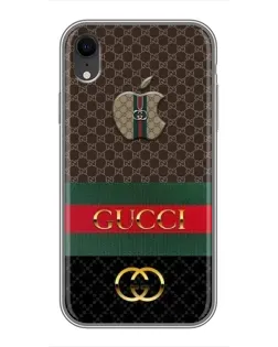 Чохол для iPhone Xr з картинкою «Gucci — брендований десерт»