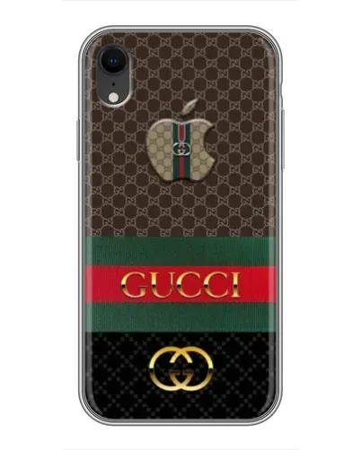 Чохол для iPhone Xr з картинкою «Gucci — брендований десерт» Чохол для iPhone Xr з картинкою «Gucci — брендований десерт»