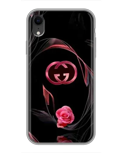 Чохол для iPhone Xr з картинкою «Gucci — неонова троянда» Чохол для iPhone Xr з картинкою «Gucci — неонова троянда»