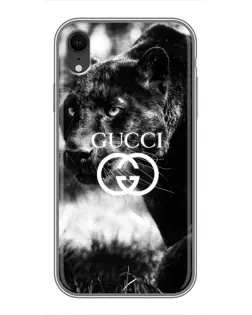 Чехол для iPhone Xr с картинкой «Gucci — дикая природа»