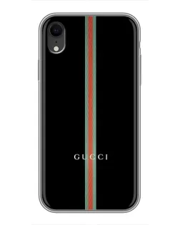 Чехол для iPhone Xr с картинкой «Gucci — строгая линия»