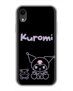 Чехол для iPhone Xr с картинкой «Kuromi — черный минимализм» Чехол для iPhone Xr с картинкой «Kuromi — черный минимализм»