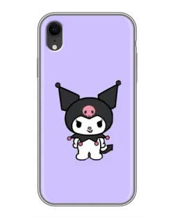 Чехол для iPhone Xr с картинкой «Kuromi — нежный фиолетовый» Чехол для iPhone Xr с картинкой «Kuromi — нежный фиолетовый»