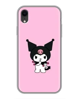 Чехол для iPhone Xr с картинкой «Kuromi — розовая нежность» Чехол для iPhone Xr с картинкой «Kuromi — розовая нежность»