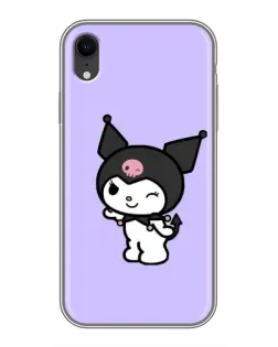Чехол для iPhone Xr с картинкой «Классическая Kuromi» Чехол для iPhone Xr с картинкой «Классическая Kuromi»