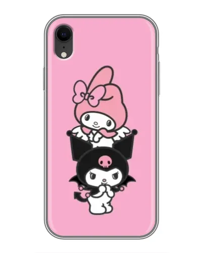 Чохол для iPhone Xr з картинкою «Тріо My Melody та Kuromi» Чохол для iPhone Xr з картинкою «Тріо My Melody та Kuromi»