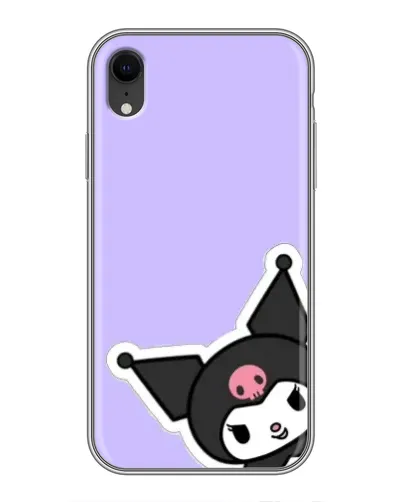 Чохол для iPhone Xr з картинкою «Кумедна Kuromi» Чохол для iPhone Xr з картинкою «Кумедна Kuromi»