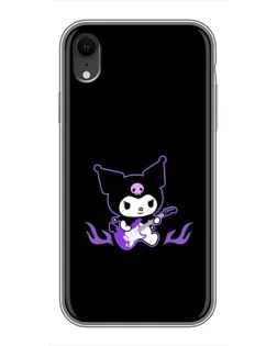 Чехол для iPhone Xr с картинкой «Электрическая Kuromi» Чехол для iPhone Xr с картинкой «Электрическая Kuromi»