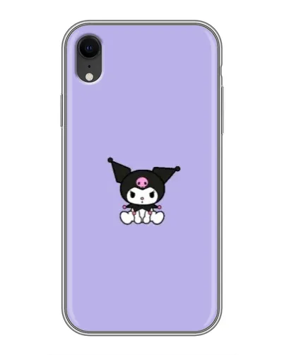 Чохол для iPhone Xr з картинкою «Kuromi — фіолетовий мінімалізм» Чохол для iPhone Xr з картинкою «Kuromi — фіолетовий мінімалізм»