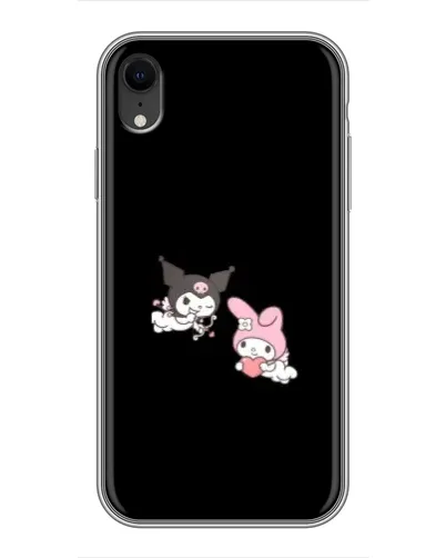 Чохол для iPhone Xr з картинкою «My Melody та Kuromi» Чохол для iPhone Xr з картинкою «My Melody та Kuromi»