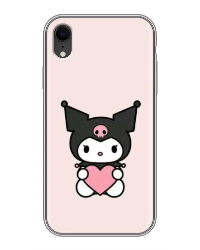 Чохол для iPhone Xr з картинкою «Kuromi та серце» Чохол для iPhone Xr з картинкою «Kuromi та серце»