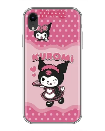 Чохол для iPhone Xr з картинкою «Kuromi в окулярах» Чохол для iPhone Xr з картинкою «Kuromi в окулярах»