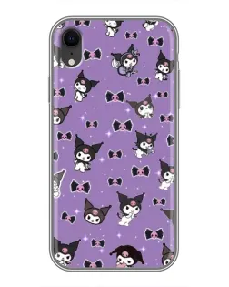Чехол для iPhone Xr с картинкой «Kuromi — паттерн» Чехол для iPhone Xr с картинкой «Kuromi — паттерн»