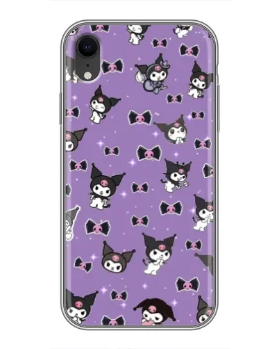 Чохол для iPhone Xr з картинкою «Kuromi — патерн» Чохол для iPhone Xr з картинкою «Kuromi — патерн»
