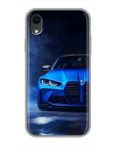 Чохол для iPhone Xr з картинкою «Блакитна BMW M4» Чохол для iPhone Xr з картинкою «Блакитна BMW M4»