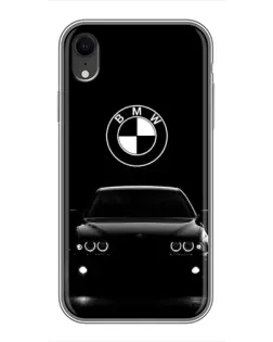 Чохол для iPhone Xr з картинкою «BMW — погляд з темряви»