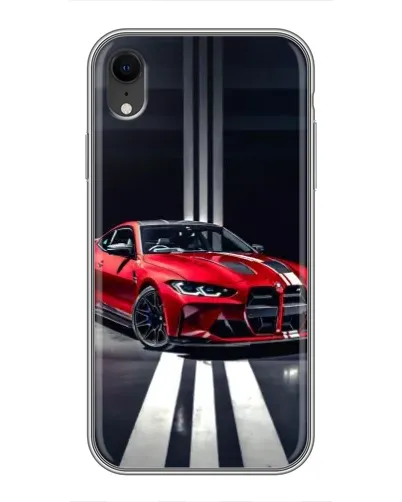 Чохол для iPhone Xr з картинкою «Червона BMW на дорозі» Чохол для iPhone Xr з картинкою «Червона BMW на дорозі»