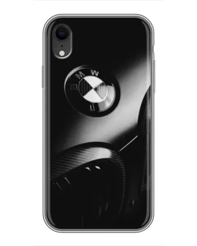 Чохол для iPhone Xr з картинкою «Емблема BMW — макро» Чохол для iPhone Xr з картинкою «Емблема BMW — макро»