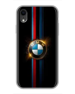 Чохол для iPhone Xr з картинкою «BMW M-Power неон»