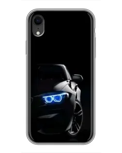 Чехол для iPhone Xr с картинкой «BMW — ночной взгляд» Чехол для iPhone Xr с картинкой «BMW — ночной взгляд»