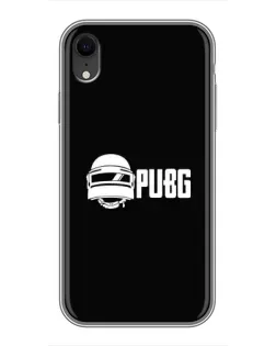 Чохол для iPhone Xr з картинкою «PUBG — класичний лого»