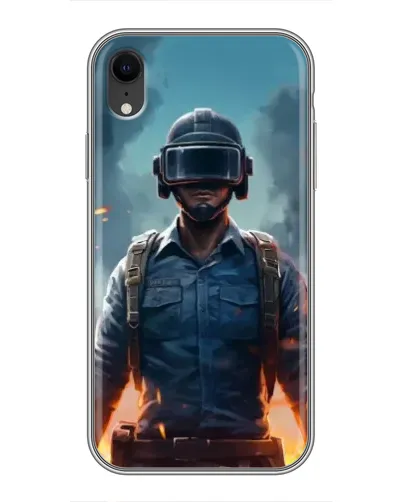 Чохол для iPhone Xr з картинкою «PUBG — реалістичний герой» Чохол для iPhone Xr з картинкою «PUBG — реалістичний герой»