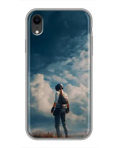 Чохол для iPhone Xr з картинкою «Герой PUBG на скелі» Чохол для iPhone Xr з картинкою «Герой PUBG на скелі»