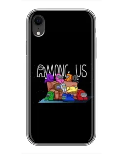 Чехол для iPhone Xr с картинкой «Логотип Among Us» Чехол для iPhone Xr с картинкой «Логотип Among Us»