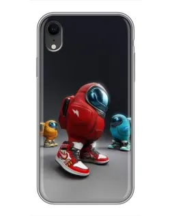 Чехол для iPhone Xr с картинкой «Among Us — 3D стиль»