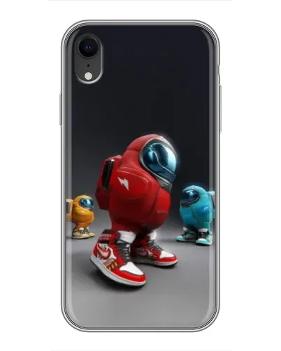 Чехол для iPhone Xr с картинкой «Among Us — 3D стиль»