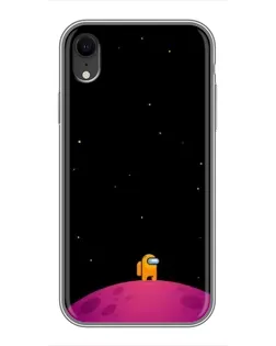 Чехол для iPhone Xr с картинкой «Одинокий герой на планете»