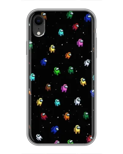 Чехол для iPhone Xr с картинкой «Экипаж Among Us»