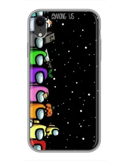 Чехол для iPhone Xr с картинкой «Команда Among Us»