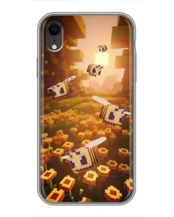 Чехол для iPhone Xr с картинкой «Поле подсолнухов»