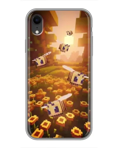 Чехол для iPhone Xr с картинкой «Поле подсолнухов»