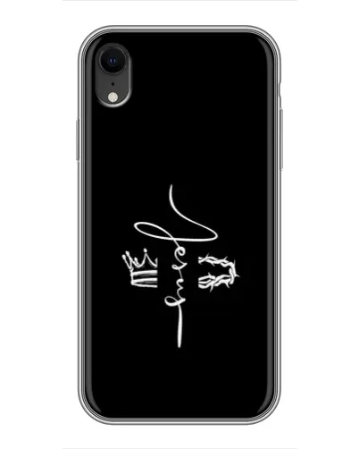 Чохол для iPhone Xr з картинкою «Король Слави Jesus»
