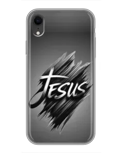 Чохол для iPhone Xr з картинкою «Напис Jesus Graffiti»