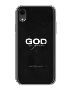 Чохол для iPhone Xr з картинкою «GOD — Бог над усім»