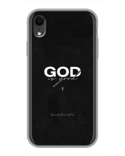 Чохол для iPhone Xr з картинкою «GOD — Бог над усім»