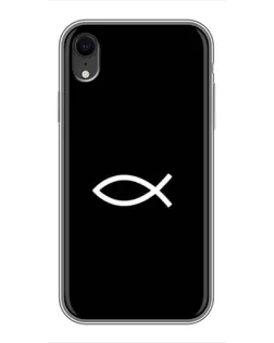Чехол для iPhone Xr с картинкой «Символ рыбы Jesus» Чехол для iPhone Xr с картинкой «Символ рыбы Jesus»