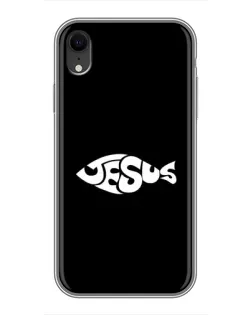Чехол для iPhone Xr с картинкой «Рыба Jesus» Чехол для iPhone Xr с картинкой «Рыба Jesus»