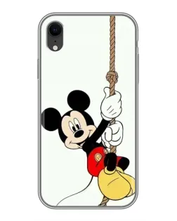 Чехол для iPhone Xr с картинкой «Mickey на канате» Чехол для iPhone Xr с картинкой «Mickey на канате»