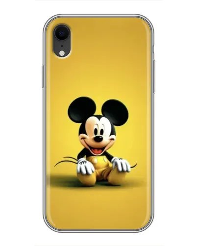 Чохол для iPhone Xr з картинкою «Міккі на жовтому» Чохол для iPhone Xr з картинкою «Міккі на жовтому»