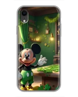 Чохол для iPhone Xr з картинкою «Міккі в майстерні»