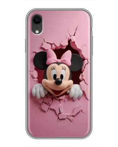 Чохол для iPhone Xr з картинкою «Мінні крізь стіну» Чохол для iPhone Xr з картинкою «Мінні крізь стіну»