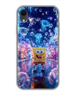 Чехол для iPhone Xr с картинкой «Неоновый океан»