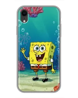 Чехол для iPhone Xr с картинкой «Подводный привет»